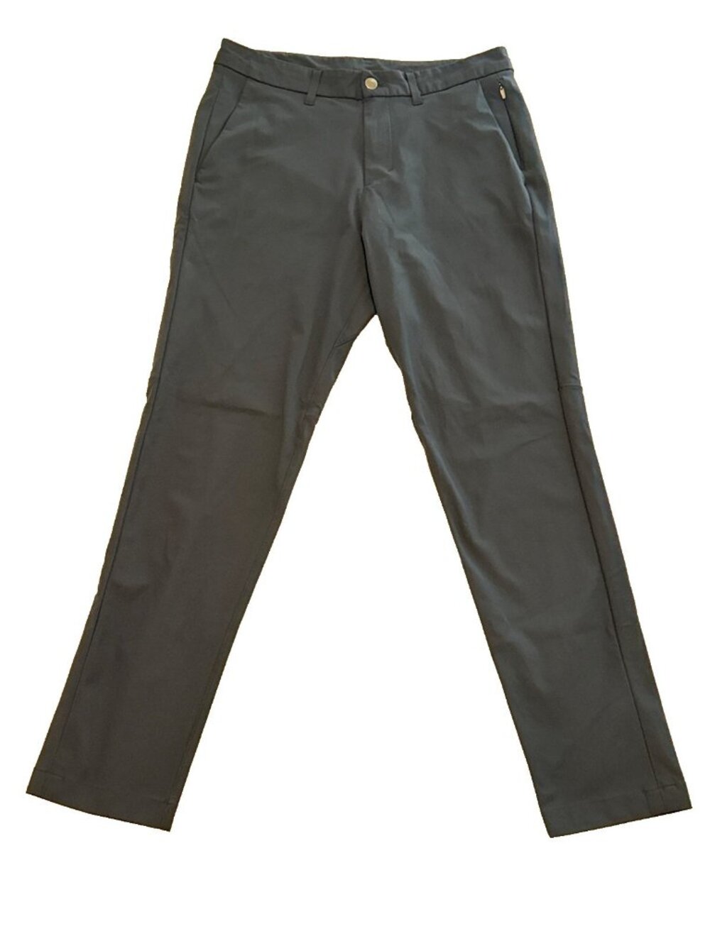 Lululemon Commission Slim Fit Warpstreme Pants Navy Blue Mens 31 LM5522S